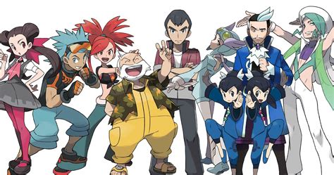 Here is a List of them and their 2 sets of teams. . Hoenn gym leaders